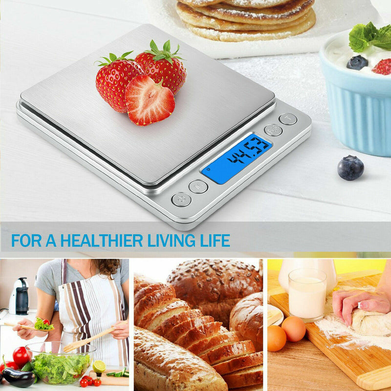 0.01g-500g Digital Electronic Kitchen Mini LCD Pocket Food Weight Scales