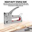 Heavy Duty Staple Gun Nail 500 x Staples