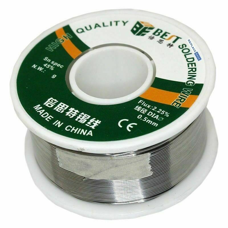 Professional Electrical Soldering Tin Wire DIA 0.5mm/0.8mm Sn 45% 2.25 Flux