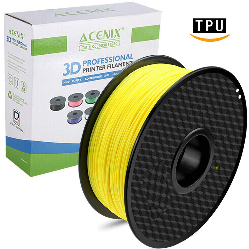 ACENIX 3D Printer Filament TPU/Flexible 1.75mm 1KG/2.2lbs Spool Elastic TPU