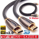 Premium HDMI CABLE v2.0 HD High Speed 4K 2160p 3D Lead