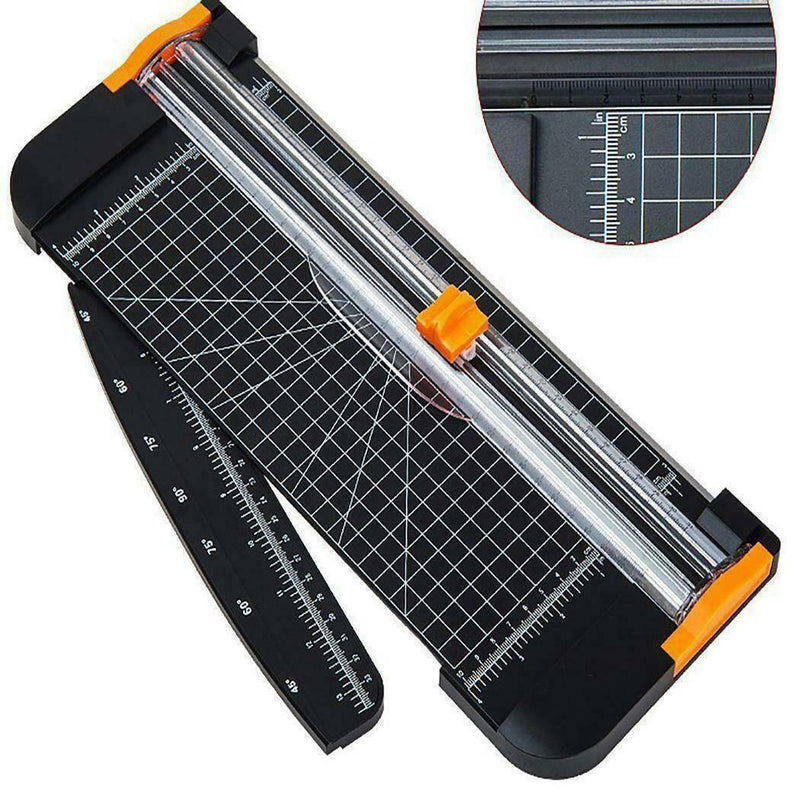 Cutter Trimmer A4 Photo Rotary Paper Guillotines Card Ruler