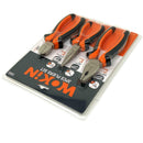 3 Pcs Plier Set Long Nose Soft Grip Combination Cutter Cable Wire Cutting Pliers