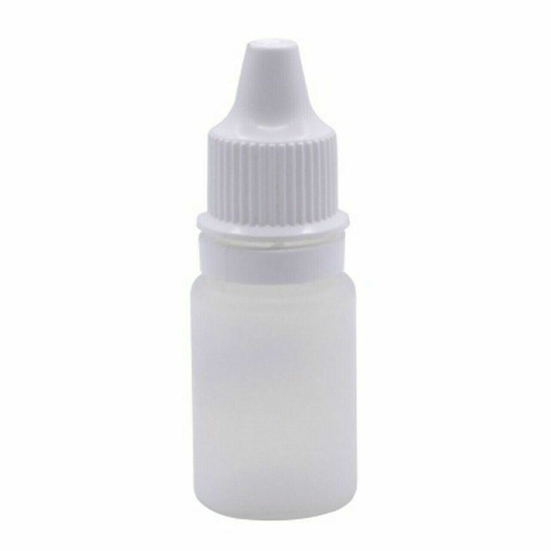 50 Pieces/ 100 Pieces 10ml dropper potion bottles White small Plastic Empty Refillable Squeezable Liquid sample dropper bottles