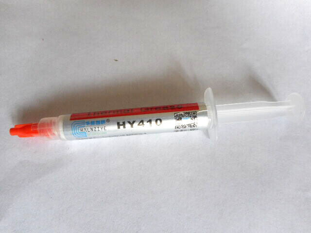 Halnziye HY410 (3g) Tube White Thermal Grease Paste for Copper Heat Sink LED CPU
