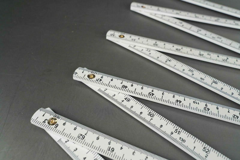 Measuring Tape 2m Carpenter Zig Zag Fibreglass Ruler cm,Folding Rule Lightweight Composite  Construction Ruler with Easy-Read Inch Fractions