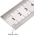 Mastering Measurements 6″/150mm Dual-Scale Stainless Steel Ruler