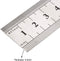 Mastering Measurements 6″/150mm Dual-Scale Stainless Steel Ruler