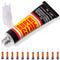12-Pack of 3g Super Glue for Plastic, Glass, Wood, Rubber, and Metal"