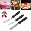 3PCS STAINLESS STEEL PALETTE SMOOTH KNIFE SET