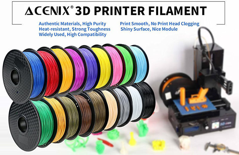 Orange PLA 3D Printer Filament 1.75mm 1KG Spool