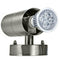2x Stainless Steel Up Down Wall Light GU10 IP65 Double Outdoor Wall Lights