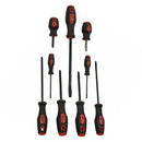 9PC SCREWDRIVER SET 4 PHILLIPS 5 SLOTTED DIY TOOL SOFT GRIP HAND