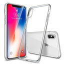 New iPhone X Clear Back Case & 2 Pcs Tempered Glass