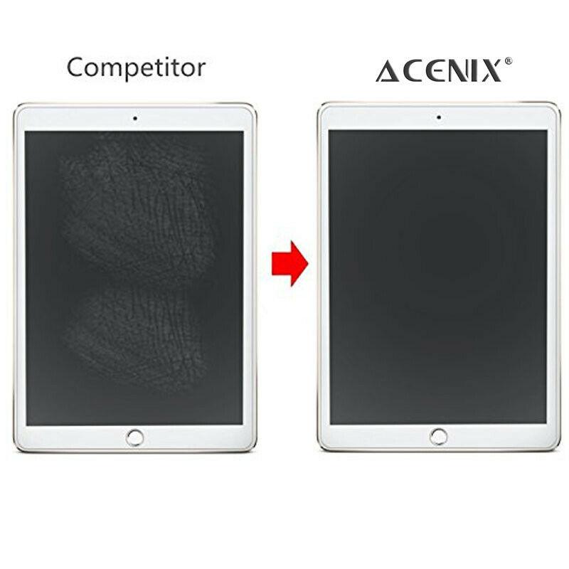 ACENIX [2 Pack] 9H HD Tempered Glass Screen Protector For Apple iPad 5/6 9.7''