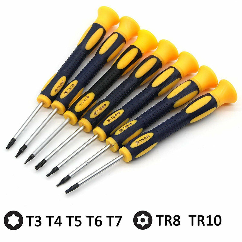 New 12 in 1 Screwdriver Repair Tool Set T3, T4, T5, T6, T7, T8H, T10H , PH00 UK
