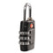 New Security Padlock [ 3-dial Combination ] For Travel Suitcase Luggage Bag