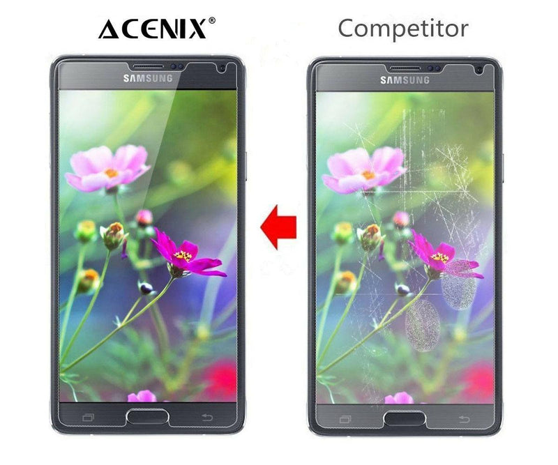 ACENIX [ 2 Pack ] Tempered Glass Screen Protector for Samsung Galaxy Note 4