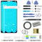 Samsung Galaxy Note 4 Front Outer Glass lens Screen Replacement Repair Kit WHITE