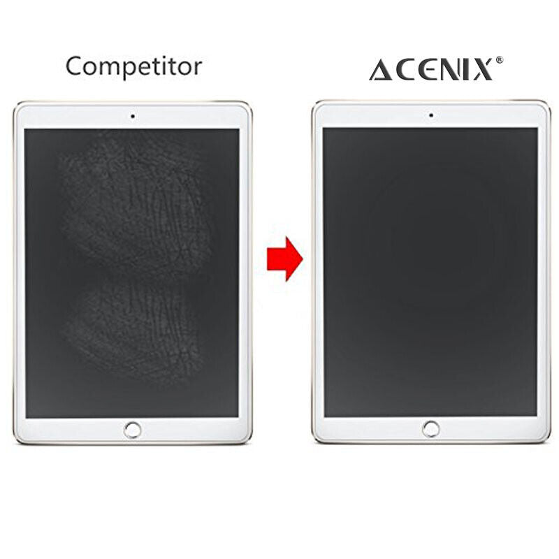 ACENIX® [2 Pack] 9H HD Tempered Glass Screen Protector For Apple iPad 5/6 9.7''