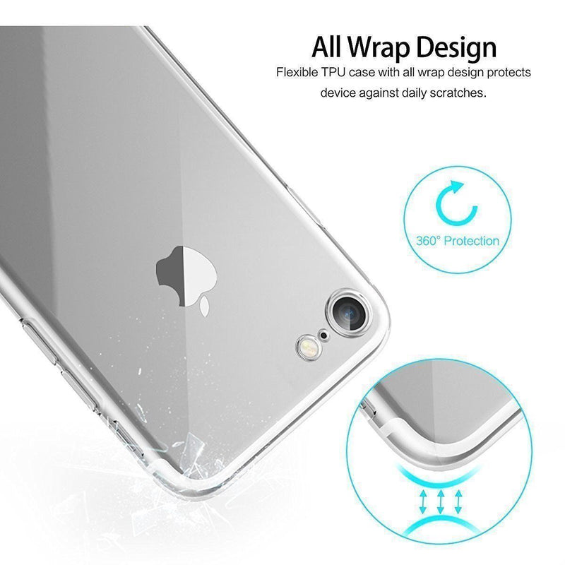 New Transparent Crystal Clear Case for iPhone 7