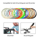3D Pen Filament Refills PLA 1.75mm 20 Colors
