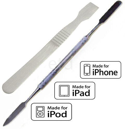 2 iN 1 Apple iPod iPhone iPad PROFESSIONAL Metal SPUDGER Opening Repair Tools