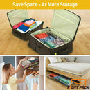 12 X LARGE SPACE SAVING STORAGE VACUUM BAGS CLOTHES BEDDING ORGANISER UNDER BED