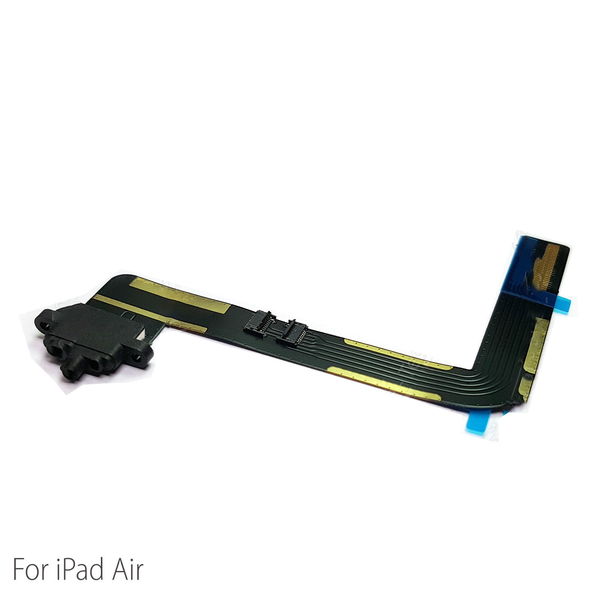 For iPad Air iPad 5 Gen A1474 A1475 Charging Port Charger Flex Connector BLACK