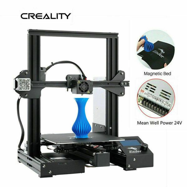 UK Stock Creality Ender 3 Pro 3D Printer Magnetic Sticker MeanWell Power DC 24V