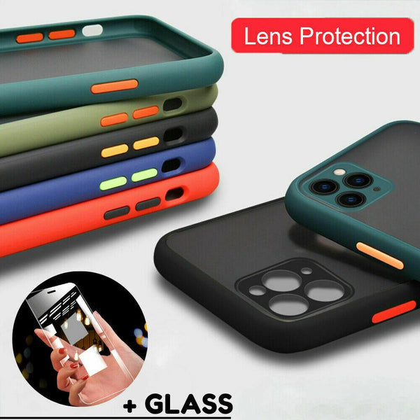 360 CASE For iPhone 11, 11 Pro, 11 MAX + Lens Cover & GLASS Screen Protector