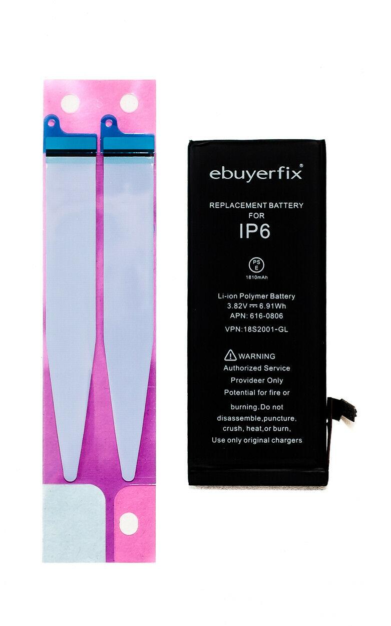 ebuyerfix Genuine Battery Replacement for iPhone 6 1810mAh with Tools kit