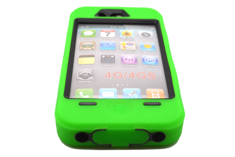 Heavy Duty Builders Workman Green Armour Case for iPhone 4 & 4S - STURDY CASE