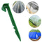 10pcs Plastic Tent Garden Ground Stakes Large Pegs Camping Hiking Anchor Hooks