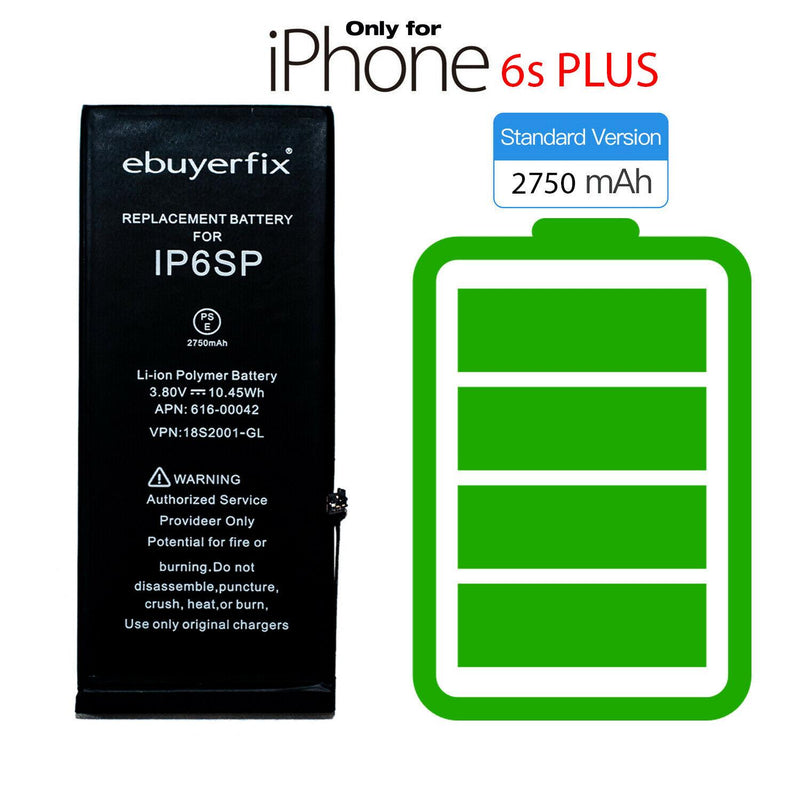 ebuyerfix Genuine Battery Replacement for iPhone 6s Plus 2750mAh with Tool kit