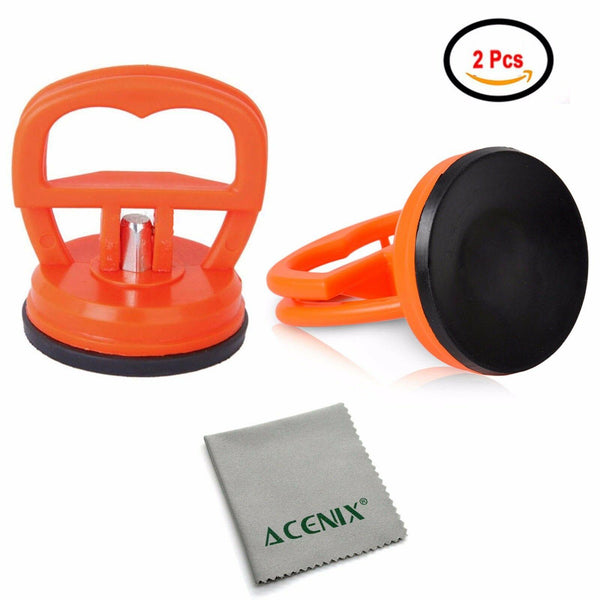 ACENIX 2 x Dent Puller Body Panel Removal Tool Car Van Suction Cup Glass Metal
