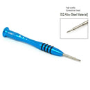Blue Metal Cross Head Precision 1.5mm Phillips Screwdriver Tool for iPhone