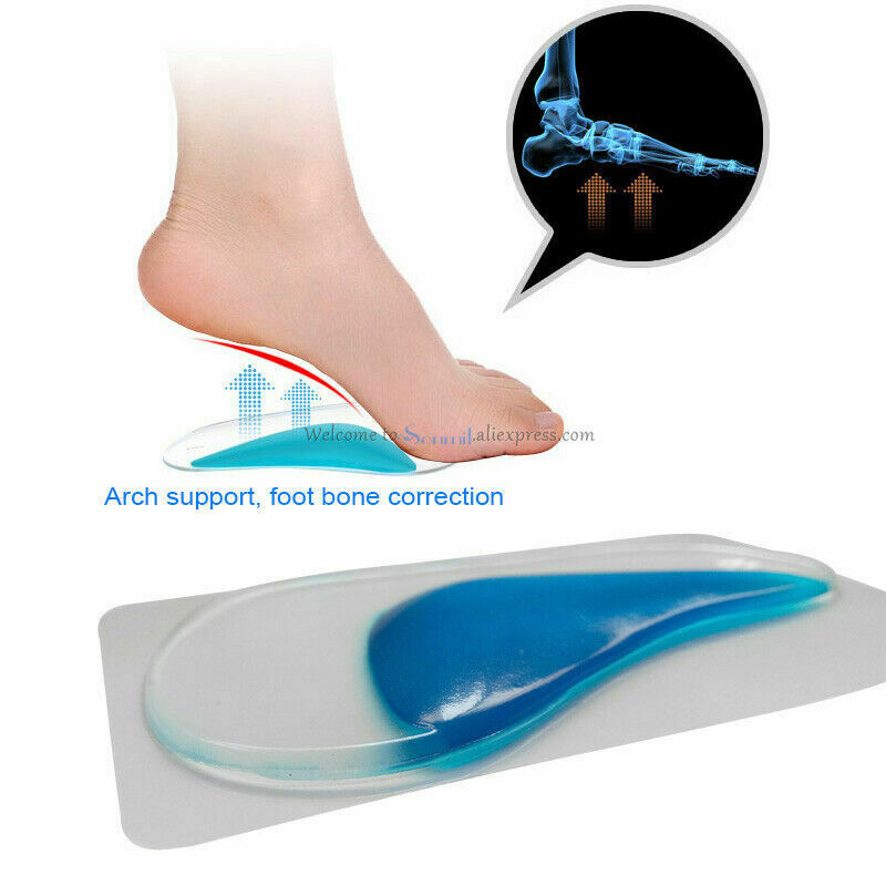 Arch Support Flat Feet Foot Fallen Plantar Fasciitis Insole Heel
