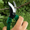 8" Garden Secateurs Rose Pruners Pruning Shears Secateurs Heavy Duty Soft Grip
