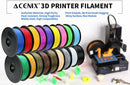 1.75mm 1KG Black PLA 3D Printer Filament