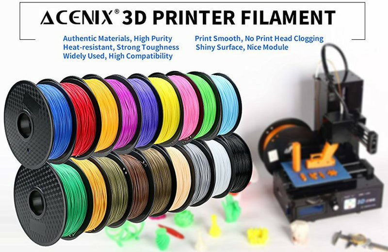 1KG Blue 1.75mm PLA 3D Printer Filament